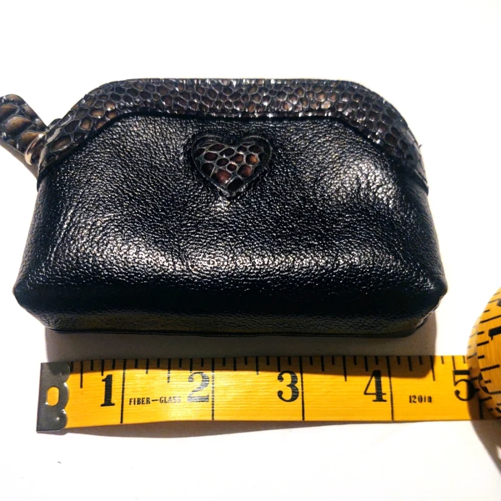 Brighton Leather Coin Trinket Jewelry Purse